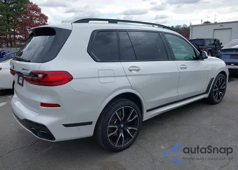 2021 BMW X7 xDrive40I z USA, uszkodzony, nr VIN 5UXCW2C08M9F89787